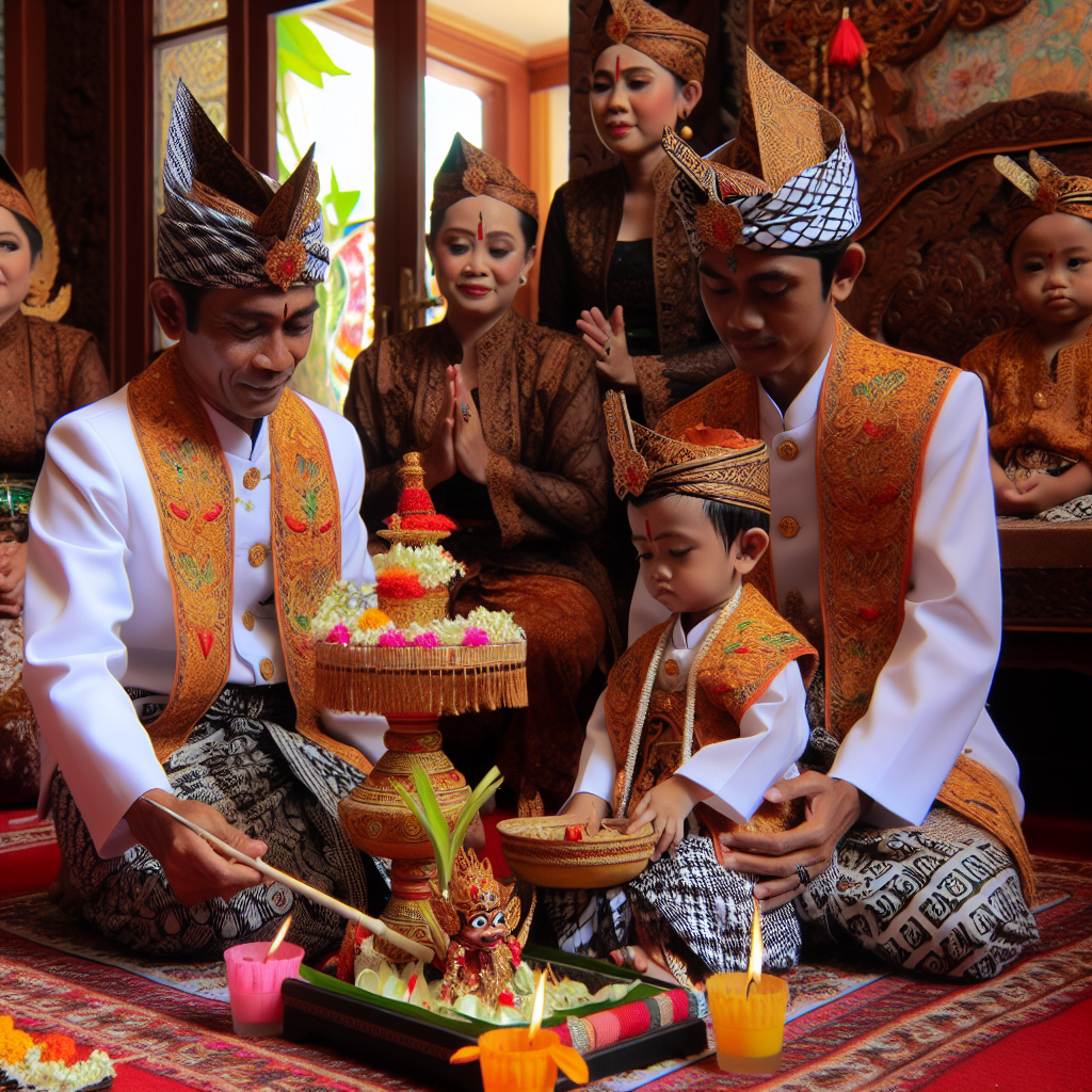 Upacara Adat Tedak Siten: Langkah Pertama Anak dalam Kebudayaan Jawa