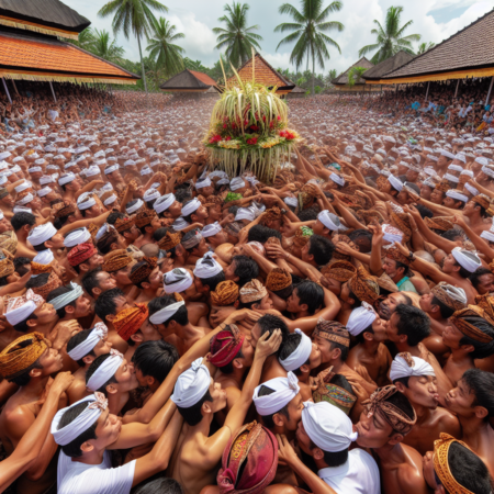 Ritual Omed-omedan: Tradisi Ciuman Massal di Bali