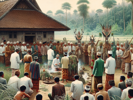 Ritual Upacara Adat Unjungan di Brebes