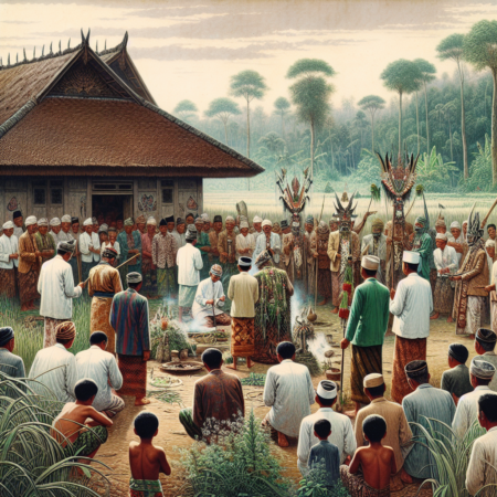 Ritual Upacara Adat Unjungan di Brebes