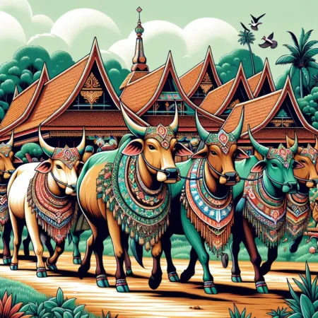 Upacara Adat Barapan Kebo di Sumbawa