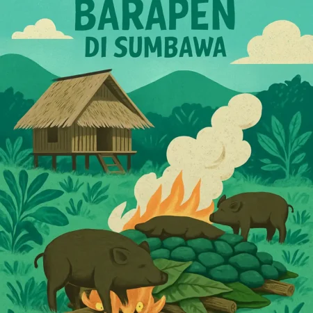 Makna Upacara Adat Barapen di Sumbawa