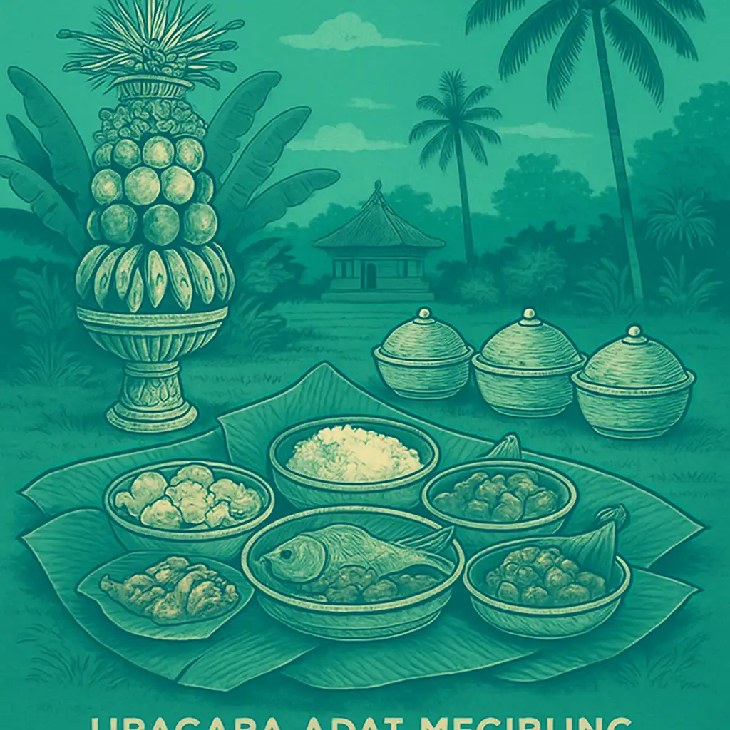 Ritual Upacara Adat Megibung di Bali